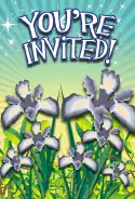 Iris Flower Invitation