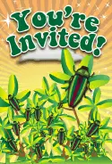 Beetles Invitation