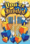 Hanukkah Invitation