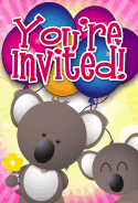 Koala Invitation