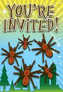 Spiders Invitation