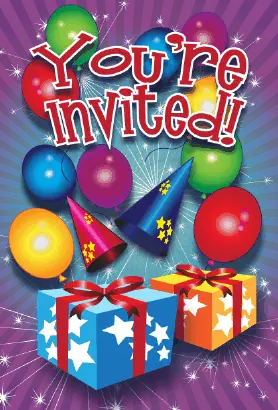 Birthday Presents Invitation