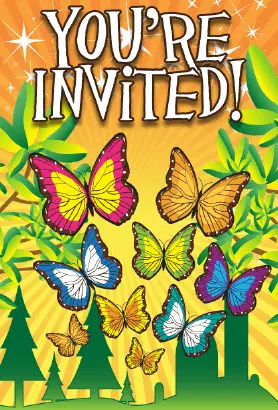 Butterfly Invitation