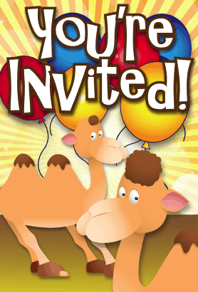 Camel Invitation