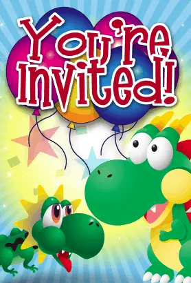 Dragons Invitation