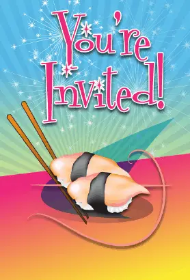 Sushi Aoyagi Invitation