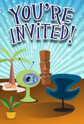 Tiki Furniture Invitation