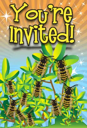 Yellowjacket Invitation