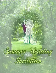 Wedding Invitation for Summer (small)
