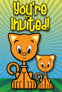 Cats Invitation