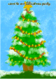 Christmas Party Invitation with Christmas Tree (small)