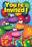 Dinosaurs Gifts Invitation