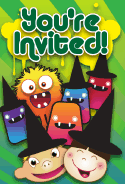 Kids Halloween Party Invitation