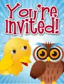 Owl Small Invitation