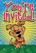 Puppy Collar Invitation