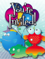Three Fish Small Invitation